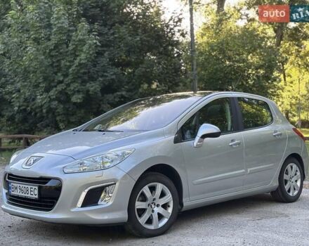 Серый Пежо 308, объемом двигателя 1.6 л и пробегом 46 тыс. км за 8600 $, фото 1 на Automoto.ua