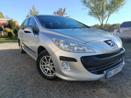 Серый Пежо 308, объемом двигателя 1.6 л и пробегом 395 тыс. км за 4750 $, фото 1 на Automoto.ua