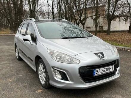 Серый Пежо 308, объемом двигателя 1.6 л и пробегом 225 тыс. км за 6999 $, фото 1 на Automoto.ua