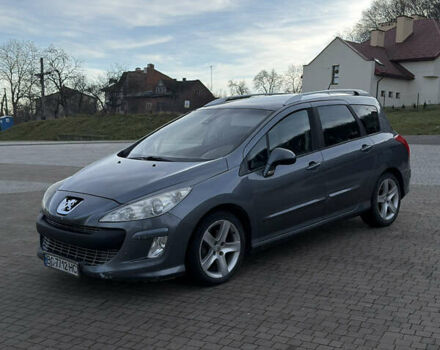 Сірий Пежо 308, об'ємом двигуна 1.6 л та пробігом 190 тис. км за 4999 $, фото 1 на Automoto.ua