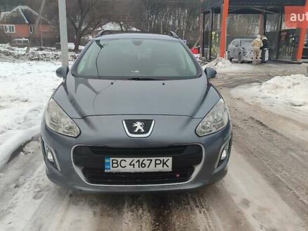 Сірий Пежо 308, об'ємом двигуна 1.56 л та пробігом 299 тис. км за 6000 $, фото 1 на Automoto.ua