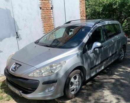 Серый Пежо 308, объемом двигателя 1.6 л и пробегом 314 тыс. км за 4100 $, фото 1 на Automoto.ua