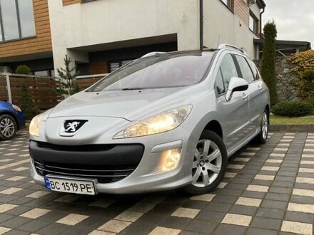 Сірий Пежо 308, об'ємом двигуна 1.56 л та пробігом 266 тис. км за 6400 $, фото 1 на Automoto.ua