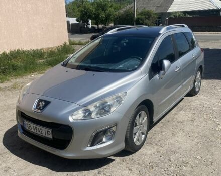Серый Пежо 308, объемом двигателя 1.6 л и пробегом 265 тыс. км за 7300 $, фото 1 на Automoto.ua