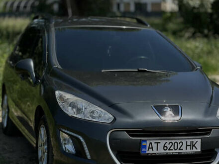 Серый Пежо 308, объемом двигателя 1.56 л и пробегом 260 тыс. км за 6500 $, фото 1 на Automoto.ua