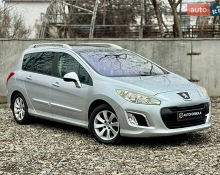 Серый Пежо 308, объемом двигателя 1.56 л и пробегом 245 тыс. км за 7690 $, фото 1 на Automoto.ua