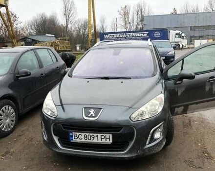 Серый Пежо 308, объемом двигателя 1.6 л и пробегом 240 тыс. км за 5300 $, фото 1 на Automoto.ua