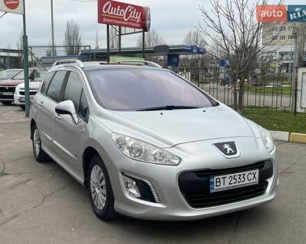 Серый Пежо 308, объемом двигателя 1.56 л и пробегом 288 тыс. км за 6200 $, фото 1 на Automoto.ua