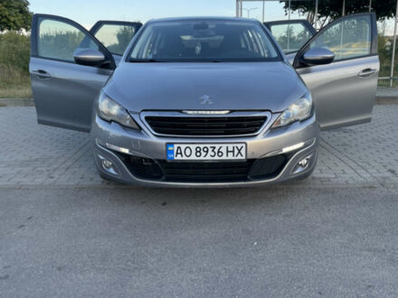 Сірий Пежо 308, об'ємом двигуна 1.56 л та пробігом 320 тис. км за 6600 $, фото 1 на Automoto.ua