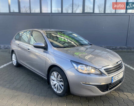 Сірий Пежо 308, об'ємом двигуна 1.56 л та пробігом 283 тис. км за 7200 $, фото 1 на Automoto.ua