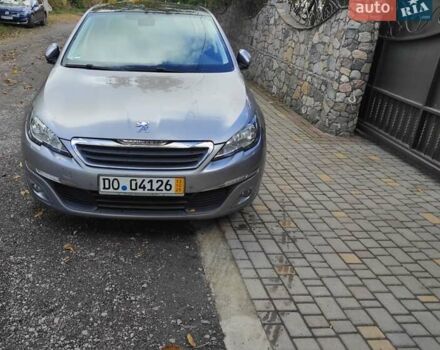Сірий Пежо 308, об'ємом двигуна 1.2 л та пробігом 190 тис. км за 8200 $, фото 1 на Automoto.ua