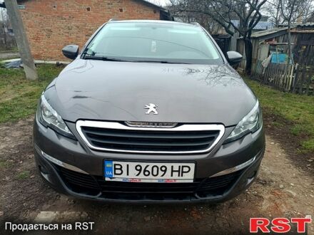 Серый Пежо 308, объемом двигателя 1.6 л и пробегом 245 тыс. км за 8500 $, фото 1 на Automoto.ua