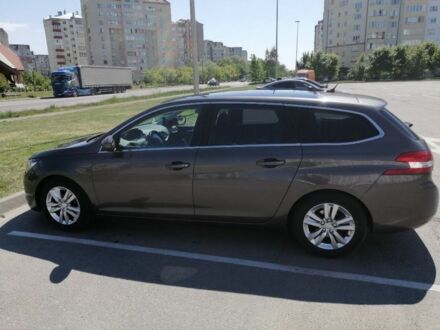Сірий Пежо 308, об'ємом двигуна 1.6 л та пробігом 215 тис. км за 7500 $, фото 1 на Automoto.ua