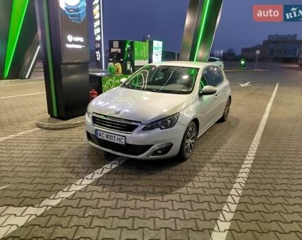 Сірий Пежо 308, об'ємом двигуна 1.56 л та пробігом 282 тис. км за 7700 $, фото 1 на Automoto.ua