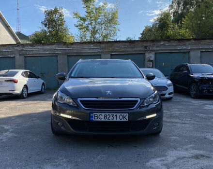 Сірий Пежо 308, об'ємом двигуна 1.56 л та пробігом 265 тис. км за 8799 $, фото 1 на Automoto.ua