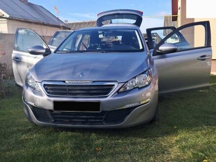 Сірий Пежо 308, об'ємом двигуна 1.56 л та пробігом 259 тис. км за 7400 $, фото 1 на Automoto.ua