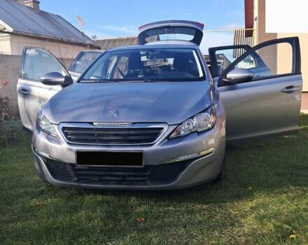 Серый Пежо 308, объемом двигателя 1.56 л и пробегом 259 тыс. км за 7400 $, фото 1 на Automoto.ua