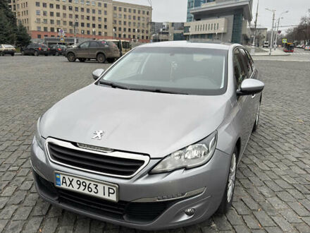 Серый Пежо 308, объемом двигателя 1.56 л и пробегом 251 тыс. км за 9300 $, фото 1 на Automoto.ua