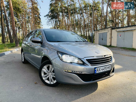 Серый Пежо 308, объемом двигателя 1.56 л и пробегом 297 тыс. км за 8500 $, фото 1 на Automoto.ua