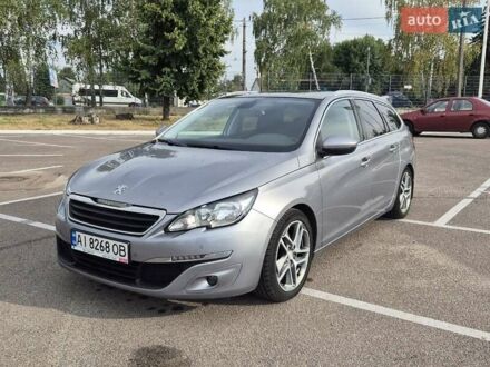 Сірий Пежо 308, об'ємом двигуна 1.56 л та пробігом 300 тис. км за 8800 $, фото 1 на Automoto.ua