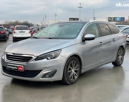Серый Пежо 308, объемом двигателя 1.6 л и пробегом 104 тыс. км за 8940 $, фото 1 на Automoto.ua