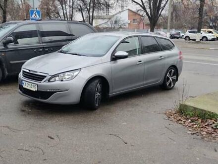 Серый Пежо 308, объемом двигателя 1.56 л и пробегом 239 тыс. км за 10200 $, фото 1 на Automoto.ua