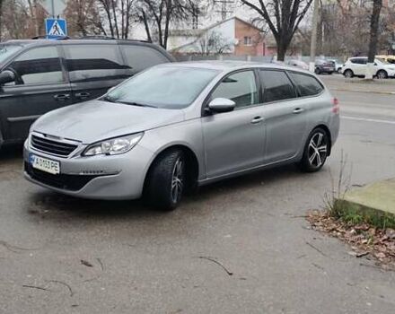 Серый Пежо 308, объемом двигателя 1.56 л и пробегом 239 тыс. км за 10200 $, фото 1 на Automoto.ua