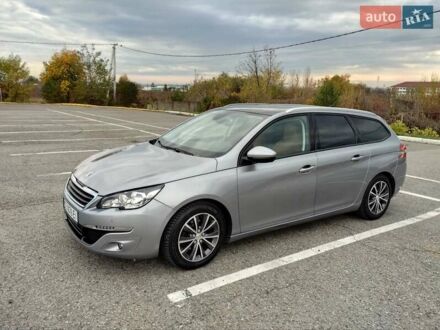 Сірий Пежо 308, об'ємом двигуна 1.56 л та пробігом 192 тис. км за 10000 $, фото 1 на Automoto.ua