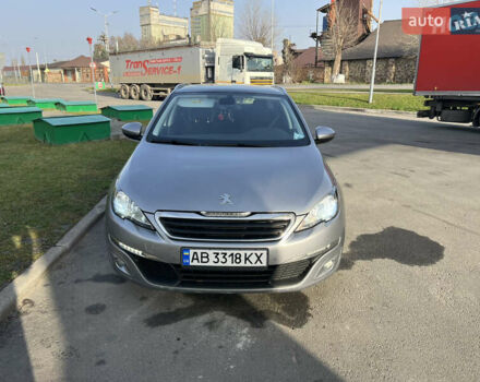 Серый Пежо 308, объемом двигателя 1.56 л и пробегом 250 тыс. км за 8900 $, фото 1 на Automoto.ua