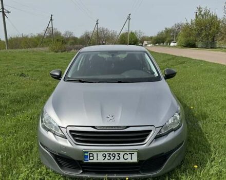 Сірий Пежо 308, об'ємом двигуна 1.56 л та пробігом 201 тис. км за 9500 $, фото 1 на Automoto.ua