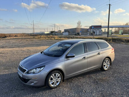 Серый Пежо 308, объемом двигателя 1.6 л и пробегом 279 тыс. км за 9500 $, фото 1 на Automoto.ua