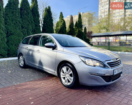 Серый Пежо 308, объемом двигателя 1.56 л и пробегом 217 тыс. км за 6899 $, фото 1 на Automoto.ua