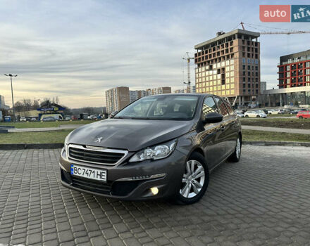 Серый Пежо 308, объемом двигателя 1.6 л и пробегом 157 тыс. км за 12500 $, фото 1 на Automoto.ua