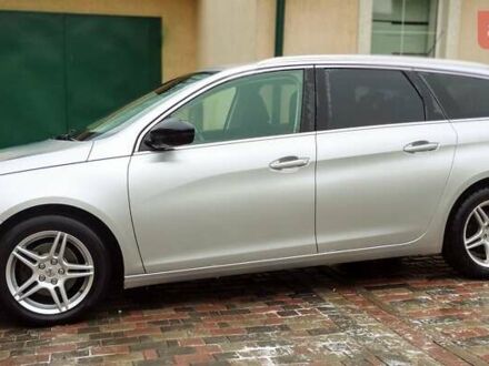 Сірий Пежо 308, об'ємом двигуна 1.56 л та пробігом 222 тис. км за 10500 $, фото 1 на Automoto.ua