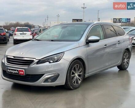 Серый Пежо 308, объемом двигателя 1.6 л и пробегом 104 тыс. км за 8940 $, фото 1 на Automoto.ua