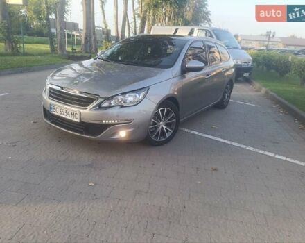 Сірий Пежо 308, об'ємом двигуна 1.6 л та пробігом 305 тис. км за 8100 $, фото 1 на Automoto.ua