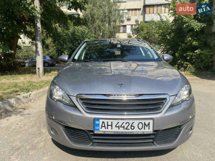 Сірий Пежо 308, об'ємом двигуна 1.56 л та пробігом 208 тис. км за 9400 $, фото 1 на Automoto.ua