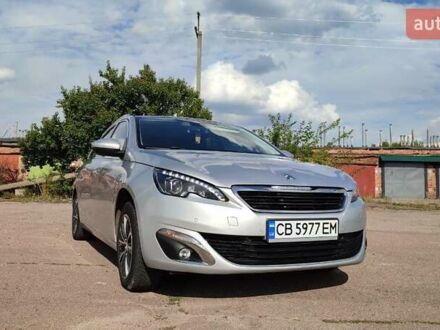 Серый Пежо 308, объемом двигателя 1.56 л и пробегом 260 тыс. км за 11900 $, фото 1 на Automoto.ua