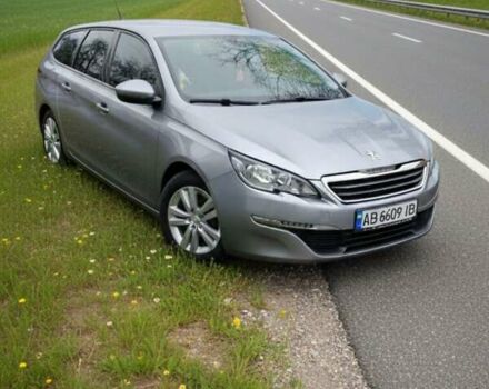 Сірий Пежо 308, об'ємом двигуна 1.56 л та пробігом 224 тис. км за 8250 $, фото 1 на Automoto.ua