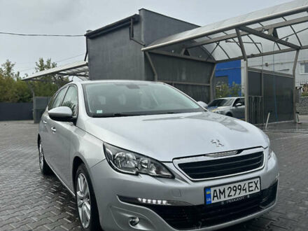 Серый Пежо 308, объемом двигателя 1.6 л и пробегом 265 тыс. км за 8300 $, фото 1 на Automoto.ua