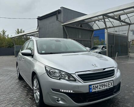 Сірий Пежо 308, об'ємом двигуна 1.6 л та пробігом 265 тис. км за 8300 $, фото 1 на Automoto.ua