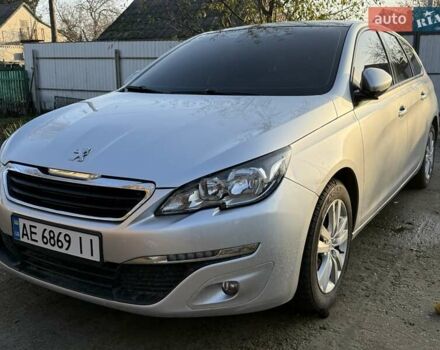 Серый Пежо 308, объемом двигателя 1.56 л и пробегом 192 тыс. км за 12600 $, фото 1 на Automoto.ua