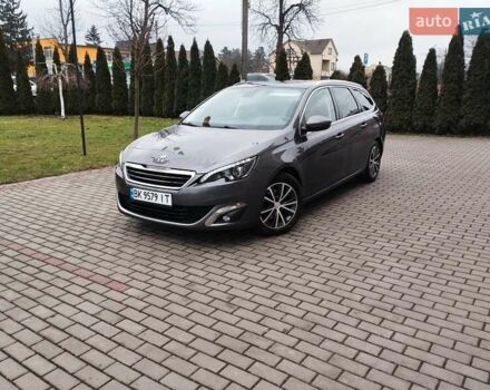 Серый Пежо 308, объемом двигателя 1.56 л и пробегом 250 тыс. км за 10900 $, фото 1 на Automoto.ua