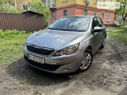 Сірий Пежо 308, об'ємом двигуна 1.6 л та пробігом 129 тис. км за 11900 $, фото 1 на Automoto.ua