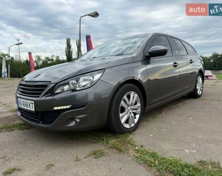 Сірий Пежо 308, об'ємом двигуна 1.6 л та пробігом 225 тис. км за 10300 $, фото 1 на Automoto.ua