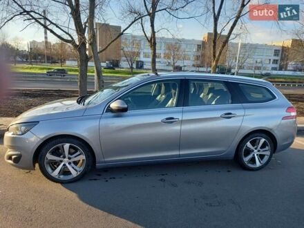 Серый Пежо 308, объемом двигателя 1.6 л и пробегом 161 тыс. км за 10900 $, фото 1 на Automoto.ua