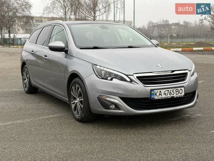Серый Пежо 308, объемом двигателя 1.56 л и пробегом 295 тыс. км за 8799 $, фото 1 на Automoto.ua