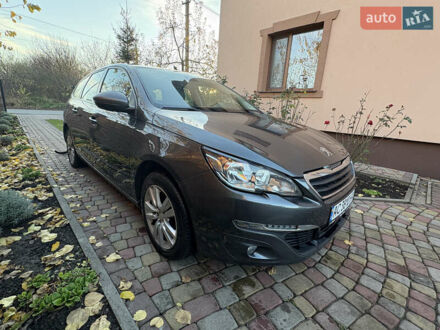 Серый Пежо 308, объемом двигателя 1.6 л и пробегом 240 тыс. км за 12500 $, фото 1 на Automoto.ua