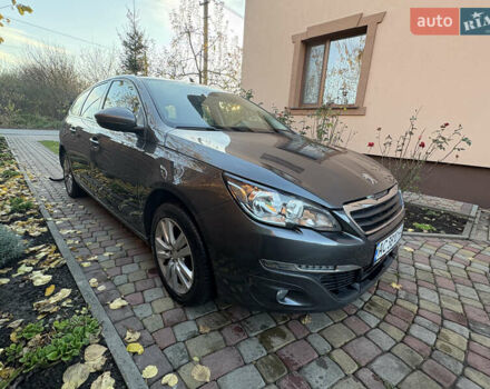 Серый Пежо 308, объемом двигателя 1.6 л и пробегом 240 тыс. км за 12500 $, фото 1 на Automoto.ua