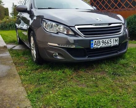 Сірий Пежо 308, об'ємом двигуна 1.56 л та пробігом 169 тис. км за 10700 $, фото 1 на Automoto.ua
